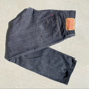 levi 514 gray jeans